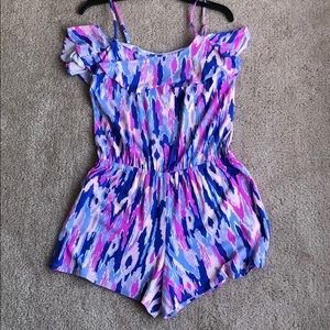 Lilly Pulitzer Klea Off the Shoulder Romper